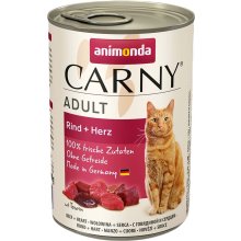 Animonda Carny Adult Beef and hearts - wet...