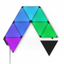 Nanoleaf Shapes Black Triangles Starter Kit...