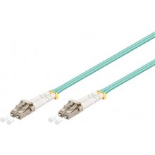 Goobay LC-LC, 3 m fibre optic cable OM3 Blue