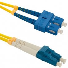 Qoltec 54031 fibre optic cable 1 m SC LC...