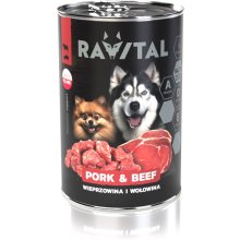 Ravital Pork & Beef konserv koerale 400g