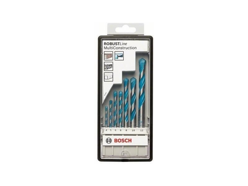 Bosch Mehrzweckbohrer-Robust Line-Set CYL-9 Multi Construction 4-12mm 7-teilig