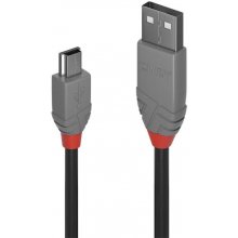 Lindy USB 2.0 Kabel Typ A/Mini-B Anthra Line...