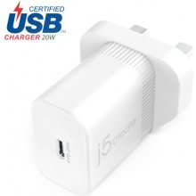 J5CREATE 20W PD USB-C WALL CHARGER - UK
