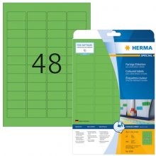 Herma Etiketten A4 grün 45,7x21,2 mm Papier...