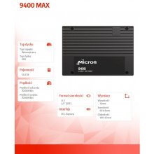 Kõvaketas SSD drive 9400 MAX 12800GB NVMe...