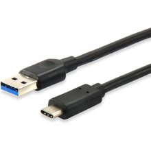 Equip Kabel USB-A 3.2 -> C St/St 0.25m...