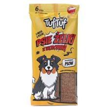 TufTuf TUF TUF Dog gummies - beef stripes -...
