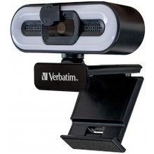 Verbatim Webcam mit Mikro+Licht AWC-02 Full...