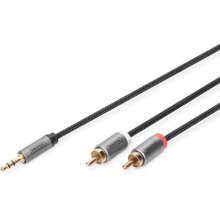 DIGITUS Audio adapter cable, 3.5 mm stereo...