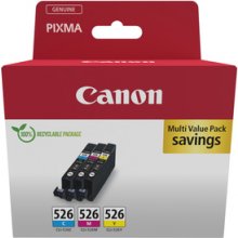 Canon CLI-526 C/M/Y Colour Ink Cartridge...