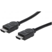 Manhattan HDMI-Kabel Ethernet A -> A St/St...