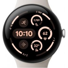 Google Pixel Watch 3 45 mm Sølv Hvid Smart...