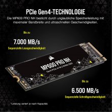 CORSAIR SSD 4TB M.2 PCI-E NVMe Gen4 MP600...