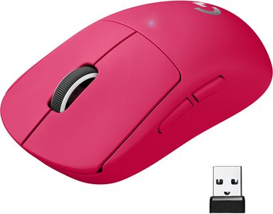 Logitech G PROX SUPERLIGHT WRLSGAMINGMOUSE MAGENTA - EWR2 910