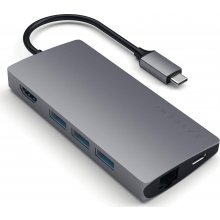 SATECHI USB адаптер Aluminum Multi-Port...