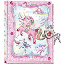 Pulio Pecoware Padlock diary - Unicorn