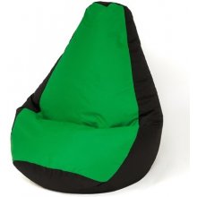 Go Gift Sako bag pouffe Pear black and green...