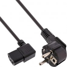 InLine Power cable, CEE 7/7 angled / 3pin...