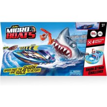 ZURU Robo Alive Playset Micro Boat Shark...