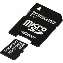 Флешка Transcend microSDHC 4GB Class 10 +...