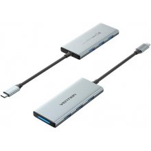 Vention USB-C to HDMI/USB 3.0x3/SD/TF/PD...