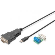 DIGITUS USB-C™ Serial Adapter, USB-C™ -...