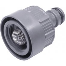 Gardena Tap Connector with Water Stop (grey...