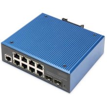 Digitus Industrial 8+2 -Port L2 managed...