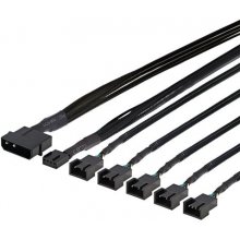 Deltaco SSI-68 cable splitter/combiner Black