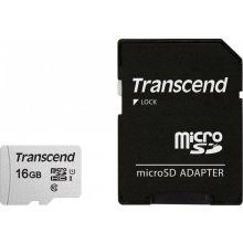 Флешка TRANSCEND microSDHC 300S-A 16GB Class...
