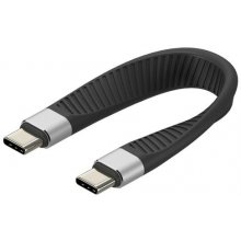 Techly ICOC-USBC-FL-U4 USB cable USB4 Gen...