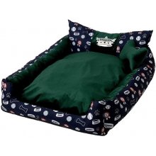 Go Gift Dog and cat bed L - green - 90x75x16...