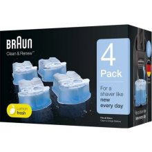 Braun 4 pack Cleaning cartridge