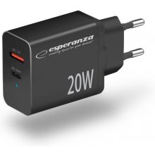 Esperanza EZC105K mains charger 20W Black