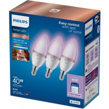 WiZ | Philips Smart WiFi Candle RGB, 3pcs |...
