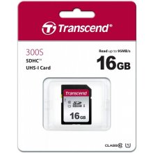 Флешка Transcend SDHC 300S 16GB Class 10...