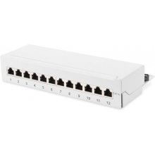 DIGITUS Patchpanel 1HE 12-Port Cat6A...