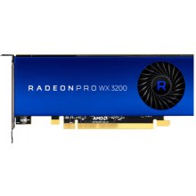 Videokaart AMD RADEON PRO WX 3200 4GB PCIE...