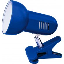 Activejet Clip-on desk lamp, blue, metal...
