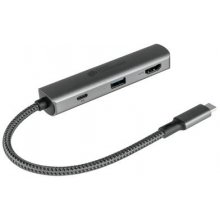 Alcasa HUB-C002A interface hub USB Type-C...