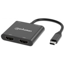 Manhattan Multiport Adapter with USB Type-C...