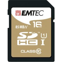 Emtec SD Card 16GB SDHC (CLASS10) Gold +...