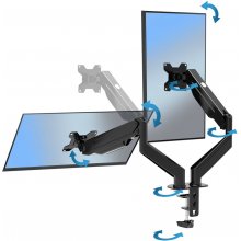 Esperanza ERW020 Gas desk mount for two...