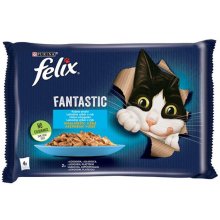 Felix Fantastic Salmon in Jelly + Plaice in...