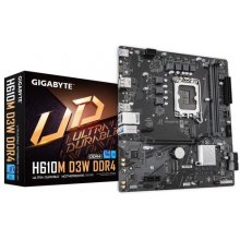 Материнская плата GIGABYTE H610M D3W DDR4