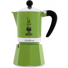 Kohvimasin Bialetti RAINBOW 3TZ roheline