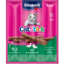 VITAKRAFT - CatStick - Duck & Rabbit - 3pcs...