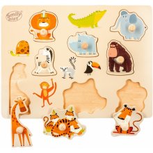 Smily Play Safari wooden puzzle