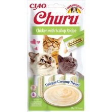 Churu - Cat - Chicken & Scallop - 4 x 14g...
